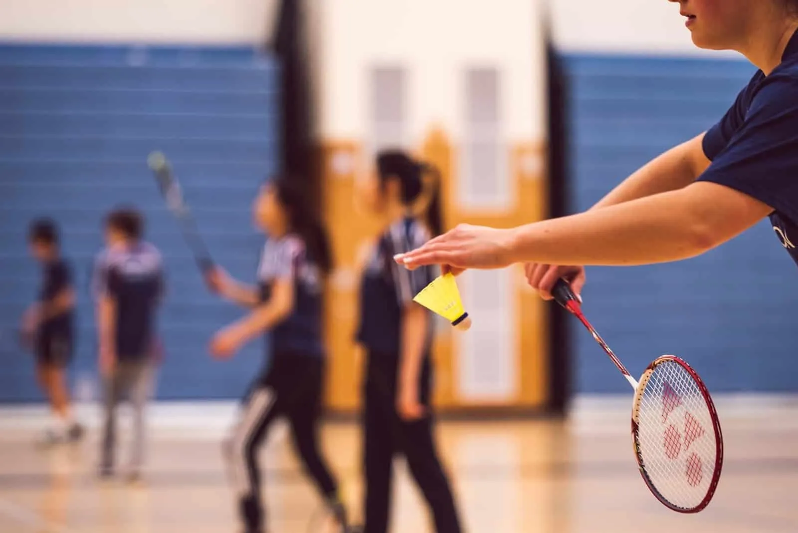 Badminton is good for your health